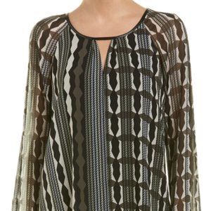 Nic and Zoe Keyhole Blouse